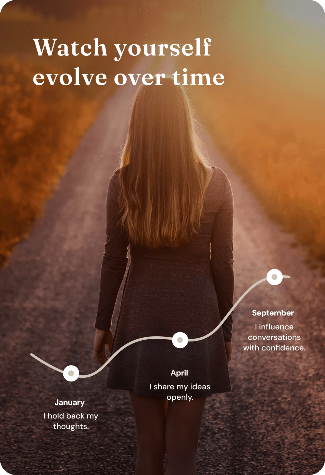 Watch yourself evolve over time with Life Arc